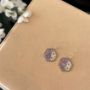 Picture of Forget Me Not Hexagon Earrings