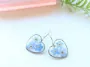 Picture of Forget Me Not Heart Earrings