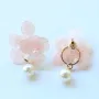 Picture of  Dried Natural Hydrangea Flower Earrings 