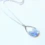 Picture of Water Drop Forget Me Not Flower Jewelry