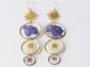 Picture of Bohemian Real Flower Earrings