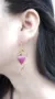 Picture of Real Rose Leaf Shape Earrings