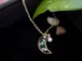 Picture of Moon Pressed Flower Necklace and Earring Set 