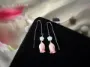 Picture of Bellflower Ear Threader with Mother of Pearl Charms