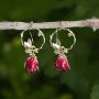 Picture of Handmade Real Rose Stud Earrings - copy