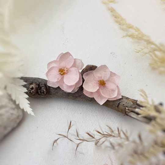 Picture of Hydrangea Blossom Earrings