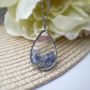 Picture of Water Drop Forget Me Not Flower Jewelry