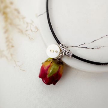 Picture of Personalized Rose Necklace