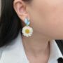 Picture of Daisy Flower Earrings