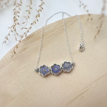 Picture of Real Forget Me Not Necklace