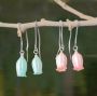 Picture of Real Bellflower Threader Earrings