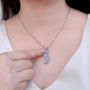 Picture of Real Forget Me Not Necklace