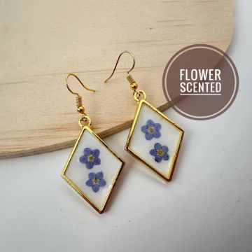 Picture of Forget Me Not Earrings - Memorial Gift